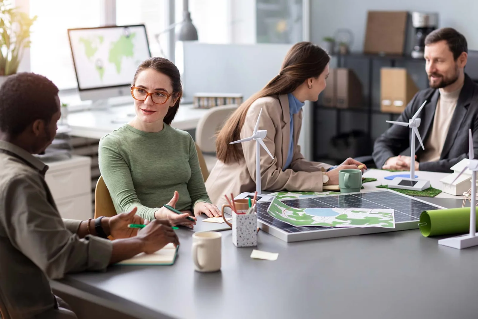 Verwaltungsteam der NEUBO Facility Service GmbH – Karrieremöglichkeiten im Facility Management und der Gebäudebetreuung